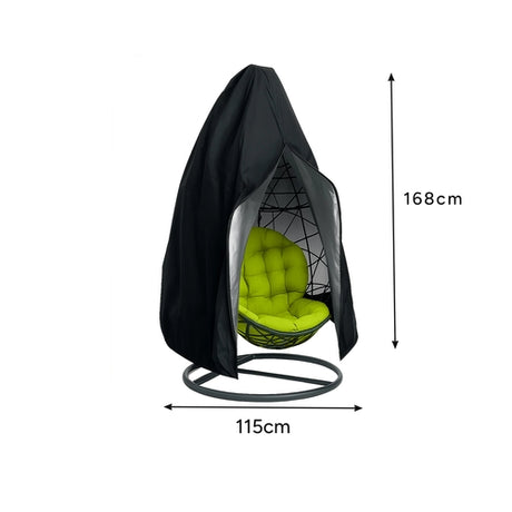 Vattentätt överdrag för hängstol/cocoon-swing 168x115 cm med UV-skydd