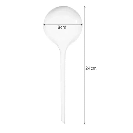 Vattningskulor 8-pack 280 ml transparent PVC för krukväxter