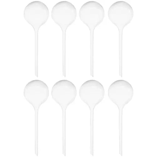 Vattningskulor 8-pack 280 ml transparent PVC för krukväxter