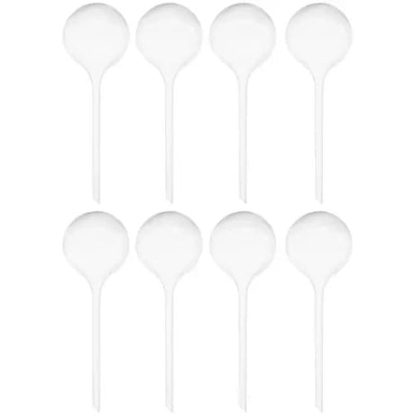 Vattningskulor 8-pack 280 ml transparent PVC för krukväxter