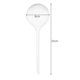 Vattningskulor 8-pack 280 ml transparent PVC för krukväxter