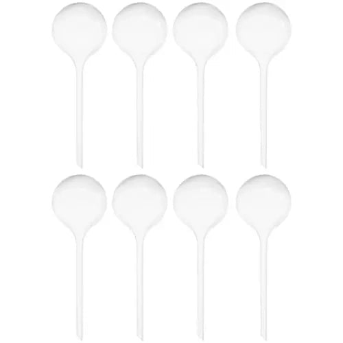 Vattningskulor 8-pack 280 ml transparent PVC för krukväxter