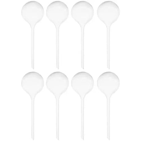 Vattningskulor 8-pack 280 ml transparent PVC för krukväxter