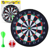 Velcro darttavla 28 cm med boll och dart, säker för barn