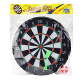 Velcro darttavla 28 cm med boll och dart, säker för barn