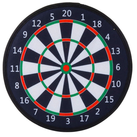 Velcro darttavla 28 cm med boll och dart, säker för barn