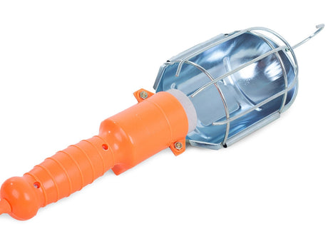 Verkstadslampa 230V med 10 m kabel E27 max 60W orange