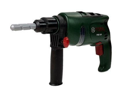 Verktygsset leksak med batteridrill, hjälm & skyddsglasögon 3+