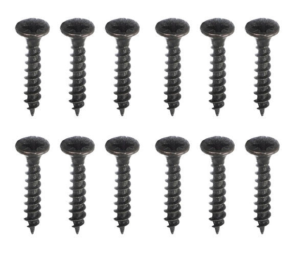 Vägghängare med 3 krokar loftstil matt svart zinklegering 5-pack