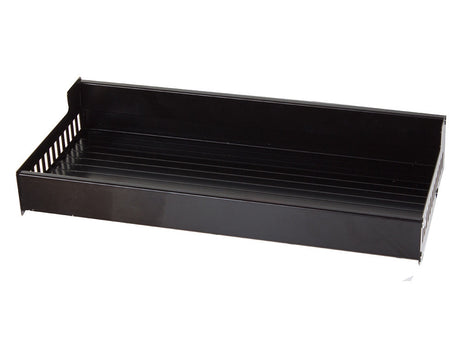 Vägghylla 30x13x5,5 cm pulverlackerad aluminium svart