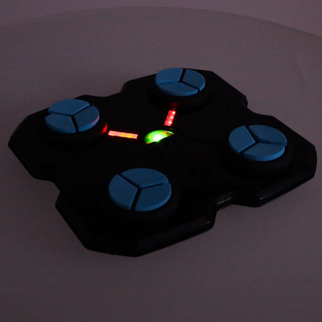 Väggmonterad boxningssköld med LED och Bluetooth, 9 lägen, inkl handskar