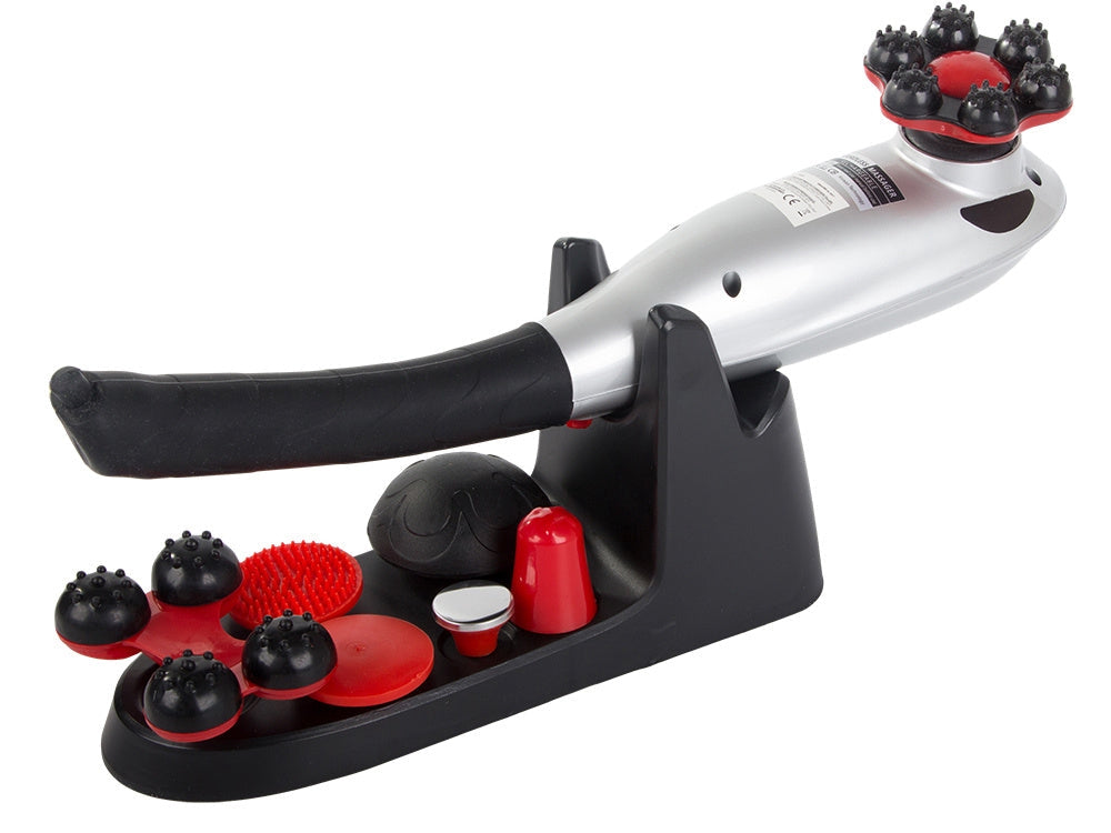 Vibrationsmassager med 7 massagehuvuden uppladdningsbar 41 cm