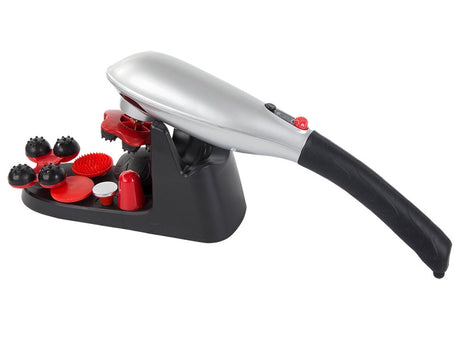 Vibrationsmassager med 7 massagehuvuden uppladdningsbar 41 cm