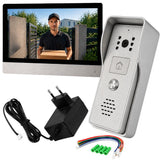 Videodörrtelefon 6" touchscreen 1080p WiFi Tuya med dörrlås/grindstyrning