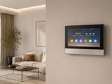 Videodörrtelefon 6" touchscreen 1080p WiFi Tuya med dörrlås/grindstyrning