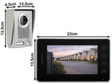 Videoporttelefon med monitor 500 TVL 90° nattläge 10 m kabel 220 V