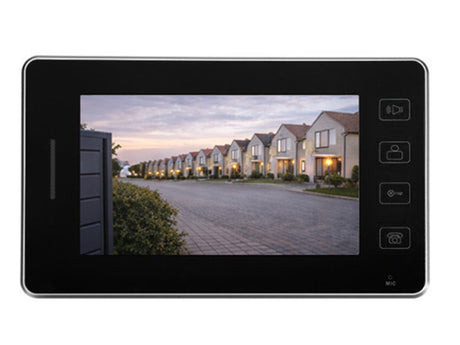 Videoporttelefon med monitor 500 TVL 90° nattläge 10 m kabel 220 V