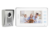 Videoporttelefon med monitor trådbunden 500 TVL 90° 10 m kabel