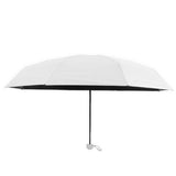 Vikbart UV-paraply UPF 50+ 90 cm grå med fodral