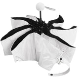 Vikbart UV-paraply UPF 50+ 90 cm grå med fodral