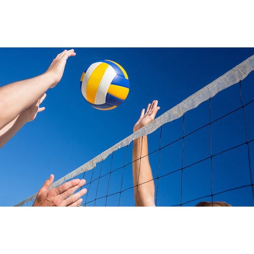 Volleyball- och badmintonnät 9,5x1 m med rep och väska