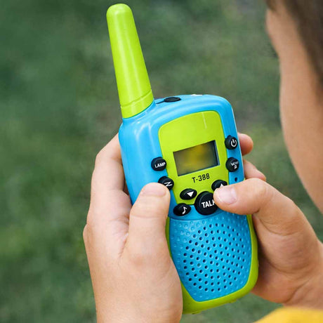 Walkie talkie-set för barn 2-pack i plast, varierande färger