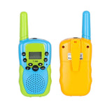 Walkie talkie-set för barn 2-pack i plast, varierande färger