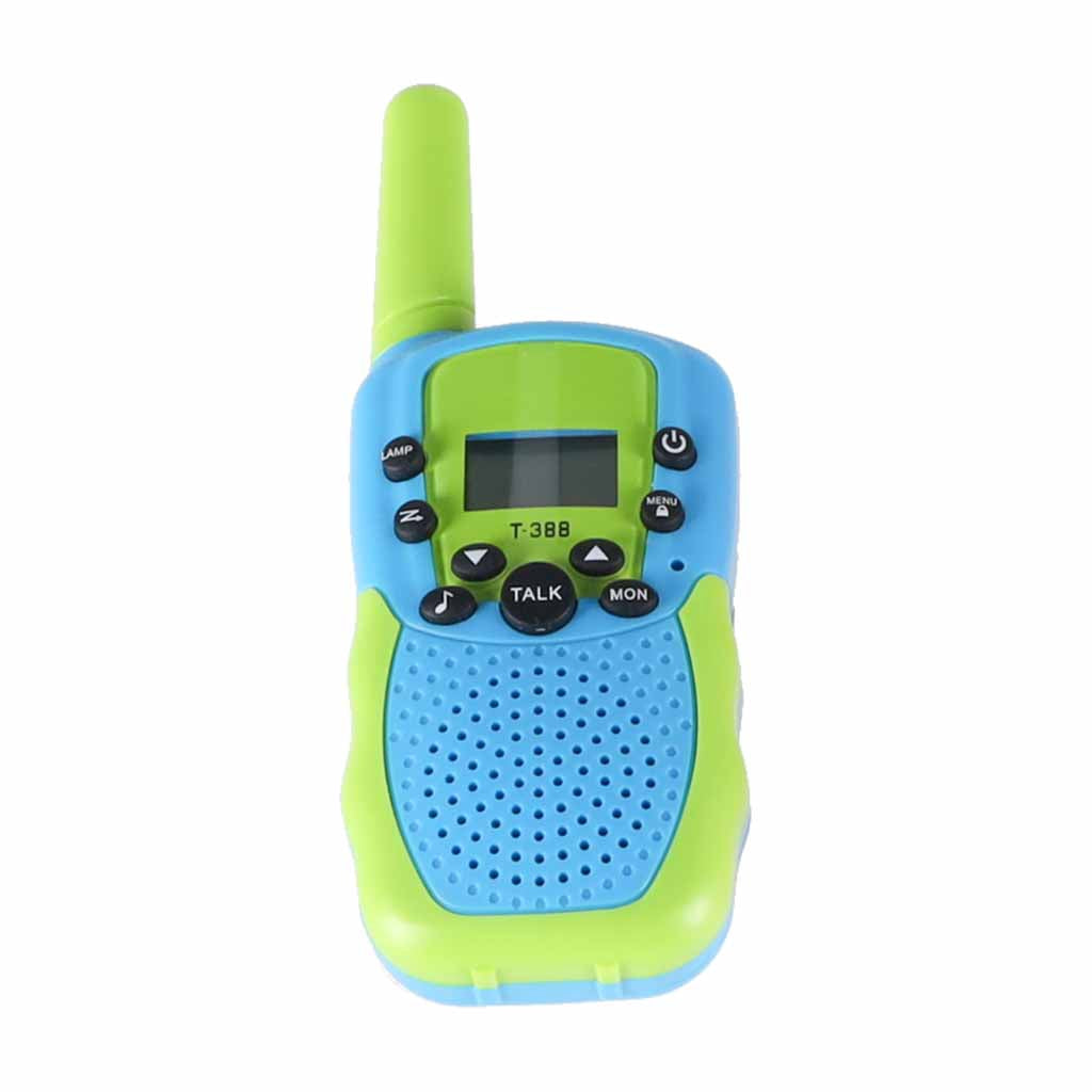 Walkie talkie-set för barn 2-pack i plast, varierande färger
