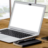 Webbkameraskydd med slide-funktion 3-pack svart för laptop/mobil/surfplatta