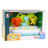 Whack-a-Mole hammarspelet med djur, poängdisplay, ljus/ljud, 28,5 cm