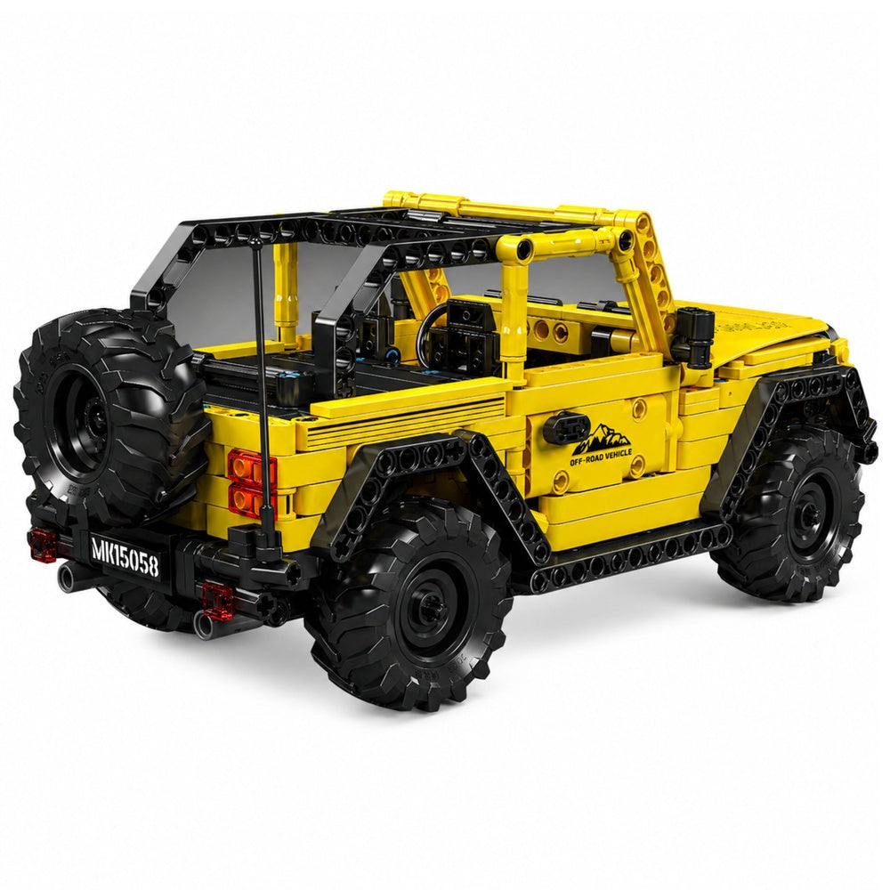 Wrangler off-road bil byggsats 746 delar ABS-plast 30,4 cm