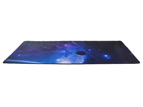 XXL musmatta 90x40 cm kosmiskt stjärnmotiv halkfri vattenavvisande