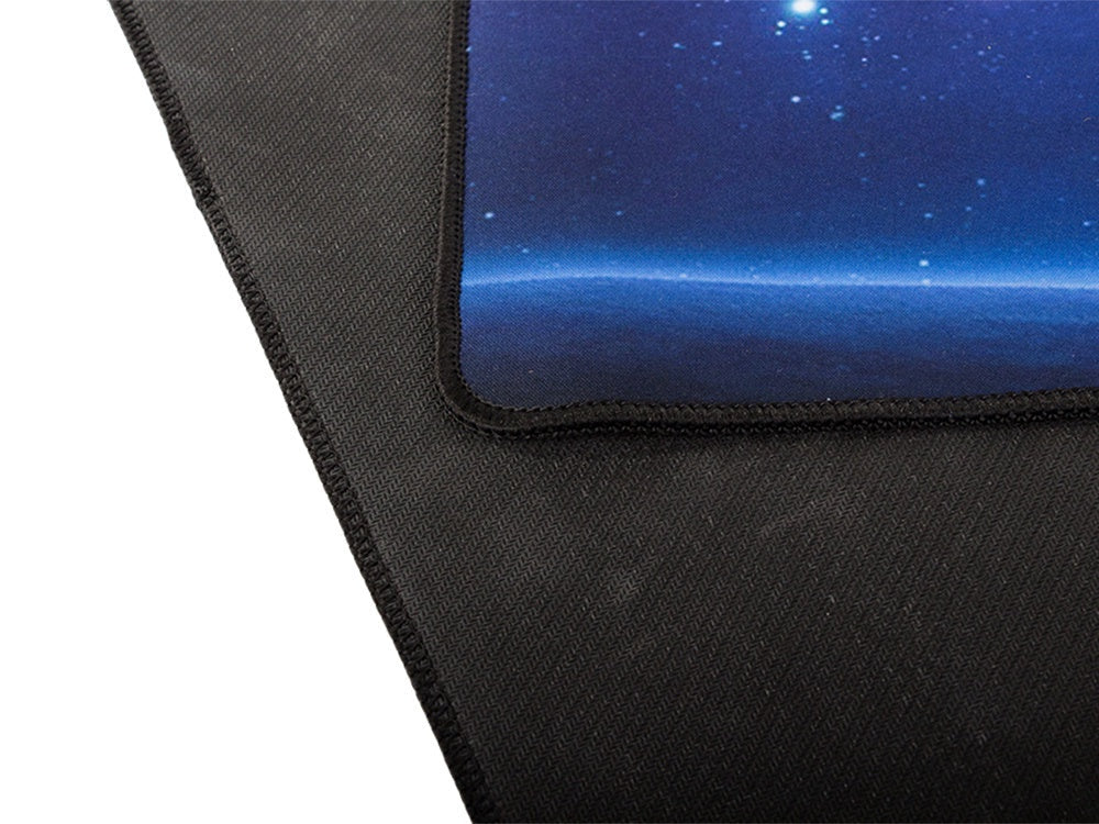 XXL musmatta 90x40 cm kosmiskt stjärnmotiv halkfri vattenavvisande