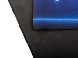 XXL musmatta 90x40 cm kosmiskt stjärnmotiv halkfri vattenavvisande