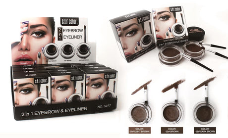 Ögonbrynsgel med borste 2,8 g – kan även användas som eyeliner