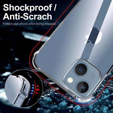iPhone 15 Silikon Shockproof Skal