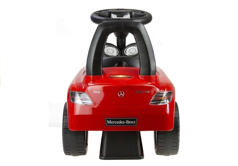 Åkbil Mercedes-Benz SLS AMG röd med förvaring under sitsen 60 cm