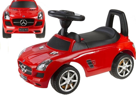 Åkbil Mercedes-Benz SLS AMG röd med förvaring under sitsen 60 cm