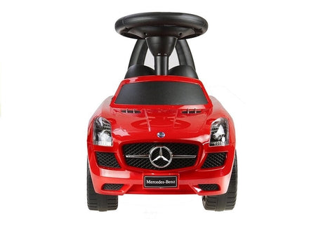 Åkbil Mercedes-Benz SLS AMG röd med förvaring under sitsen 60 cm