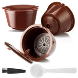 Återanvändbara kaffekapslar för Dolce Gusto 3-pack + måttkopp/borste