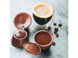 Återanvändbara kaffekapslar för Dolce Gusto 3-pack + måttkopp/borste