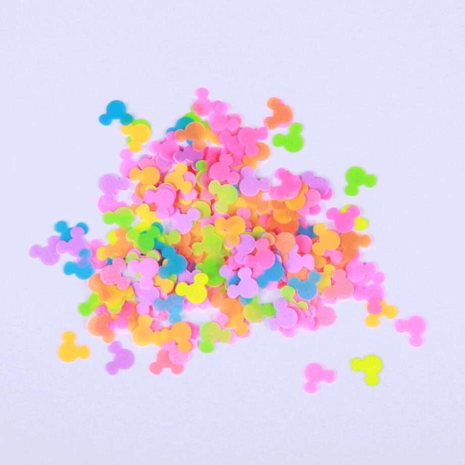 Nagelglitter - Mix - Musse pigg - 8ml - Glitter
