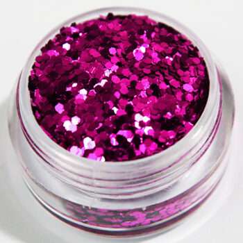 Nagelglitter - Hexagon - Pink - 8ml - Glitter