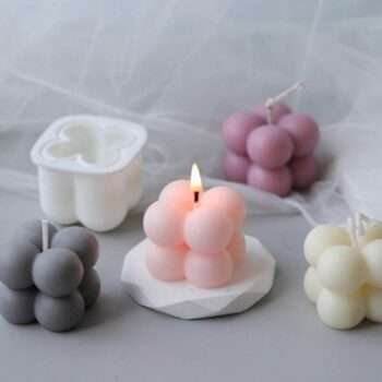 3-pack DIY - Candle molds - Candle Small - Gjutform - Ljusform
