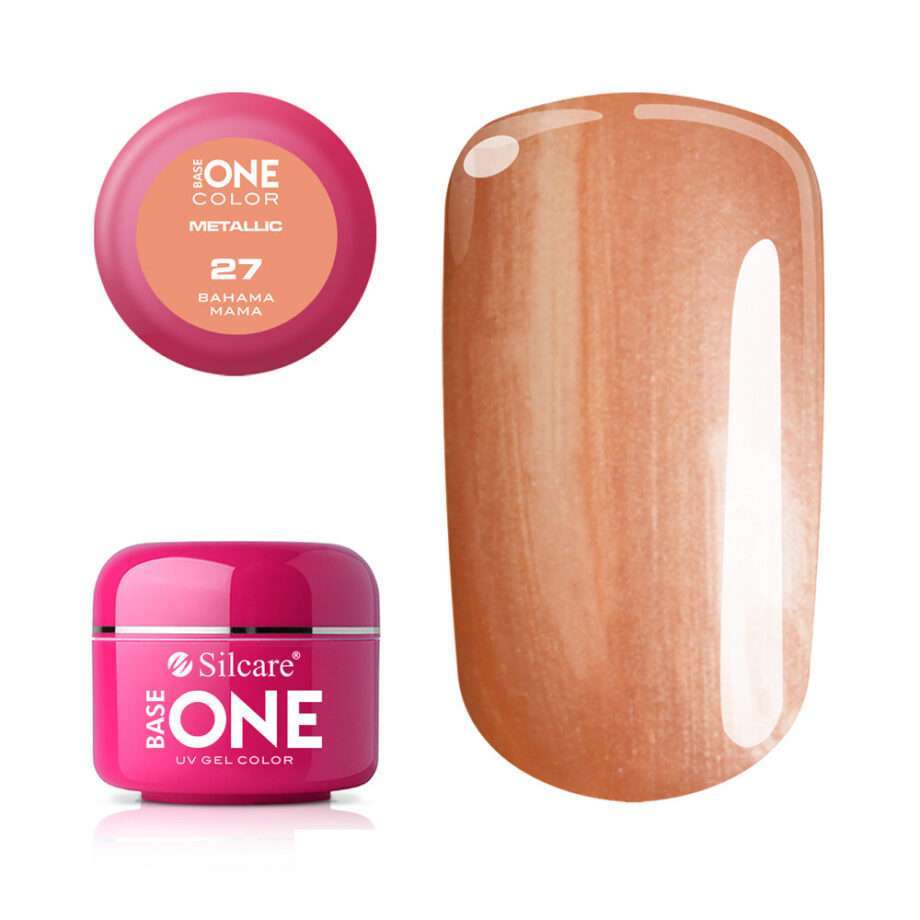 Base one - Metallic - Bahama mama 5g UV-gel