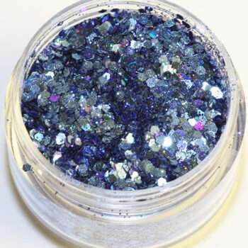 Nagelglitter - Mix - Deep blue - 8ml - Glitter