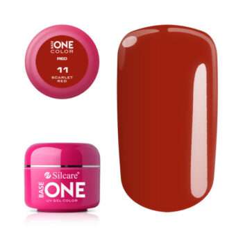 Base one - Color - Scarlet red 5g UV-gel