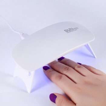 6w mini UV/ LED-lampa, Nagellampa - Gellack / hybrid gel