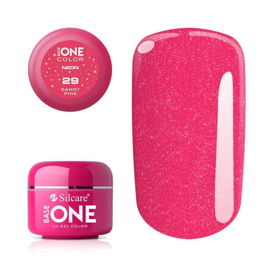 Base one - Neon - Candy pink 5g UV-gel