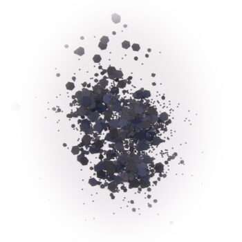 Nagelglitter - Mix - Dark blue coal - 8ml - Glitter